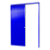 Porta De Correr Suspensa Lambril Azul Direita - 210X70 - Imagem 1