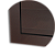 Porta De Correr Suspensa Lambril Marrom Corten Direita - 210X90 - Imagem 5