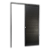 Porta de Correr Suspensa Lambril Preto Esquerda - 210X90 - Imagem 1
