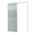 Porta De Correr Suspensa Branca com Vidro Direita - 210X100 - Imagem 1