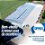 Porta de Correr em Aço Galvanizado Grade Elo Branco - 210x200 - Imagem 5