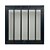 Janela Maxim ar alumínio com Grade Premium Preto - 80x80 - Imagem 5