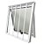 Janela Maxim ar alumínio com Grade Premium Branca - 40x60 - Imagem 2