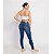 Calça Jeans Feminina Cintura Media Skinny Biotipo Azul - Imagem 5