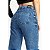 Calça Wide Leg Jeans Feminina Biotipo Cintura Baixa Azul - Imagem 7