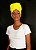 Turbante Flor - Cor Amarelo - Imagem 1