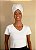 Turbante Flor - Cor Branca - Imagem 1