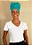 Turbante Flor - Cor Azul Tifani - Imagem 1