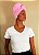 Turbante Flor - Cor Rosa Claro - Imagem 2