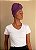 Turbante Flor - Cor Vinho - Imagem 2