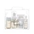 [HEVEBLUE] Salmon Caring Centella Special Travel Kit Bag | Miniaturas - Imagem 3