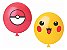 Balão Tema Happy Pokemon 25 Unidades - Imagem 1