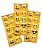 Adesivo Decorativo Redondo Emoji - 30 Unidades - Imagem 1