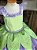 Vestido Infantil Fada Lilás e Verde - Imagem 2