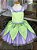 Vestido Infantil Fada Lilás e Verde - Imagem 5