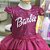 Vestido Infantil Barbie Pink - Imagem 3
