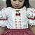 Vestido Infantil Festa Junina Cereja - Imagem 3