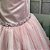 Vestido Infantil Rosa Bebê com Glitter e Pérolas - Imagem 4