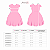 Vestido Infantil Barbie Rosa Brilho e Saia de Tule com Camadas - Imagem 7