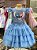 Vestido Infantil Stitch e Angel - Imagem 1