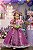 Vestido Infantil Princesa Rapunzel - Enrolados - Imagem 1