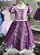 Vestido Infantil Princesa Rapunzel - Enrolados - Imagem 4