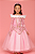 Vestido Infantil Princesa Aurora Brilho - Bela Adormecida - Imagem 1
