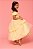 Vestido Infantil Princesa Bela Desenho Brilho - Imagem 5