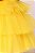 Vestido Infantil Princesa Bela Camadas - Imagem 5
