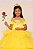 Vestido Infantil Princesa Bela Camadas - Imagem 4