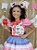 Vestido Infantil Festa Junina Coração Xadrez - Imagem 6