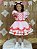 Vestido Infantil Festa Junina Jardim de Corações - Imagem 4