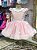 Vestido Infantil Minnie Rosa Frufru - Imagem 1