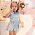 Homper Infantil Confeitaria Azul e Rosa - Imagem 3
