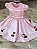 Vestido Infantil Cereja Rosa - Imagem 2