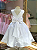 Vestido Infantil Daminha Alice Branco - Imagem 2