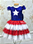 Vestido Infantil Capitão América - Imagem 1
