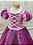 Vestido Infantil Princesa Rapunzel Filme - Imagem 2