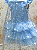 Macacão com Saia Princesa Elsa Bordado - Frozen - Imagem 3