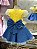 Vestido Infantil Minions Godê - Imagem 2