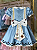 Vestido Infantil Alice no País das Maravilhas Bordado - Imagem 3