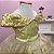 Vestido Infantil Princesa Bela Brilho - Imagem 3