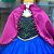 Vestido Infantil Princesa Anna - Frozen - Imagem 4