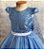 Vestido Infantil Princesa Elsa Paetê - Frozen - Imagem 4