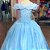 Vestido Infantil Princesa Cinderela Filme Brilho - Imagem 3