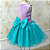 Vestido Infantil Princesa Ariel - A Pequena Sereia - Imagem 3