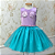 Vestido Infantil Princesa Ariel com Cauda - A Pequena Sereia - Imagem 1
