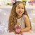 Vestido Infantil Unicórnio Glitter Rosa - Imagem 2