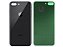 Tampa Traseira De Vidro Para iPhone 8 Plus Preto - Imagem 1