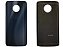 Tampa Traseira  De Vidro Para Moto G6 Plus Xt1926 Azul - Imagem 1